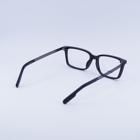 Kenzo KZ50016U 001 Eyeglasses Shiny Black 52mm Square Frame - Picture 7 of 11